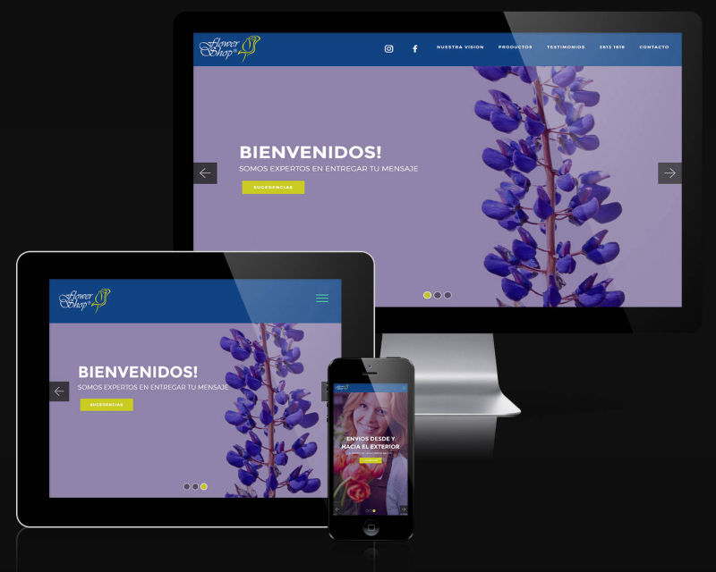 Flowershop website